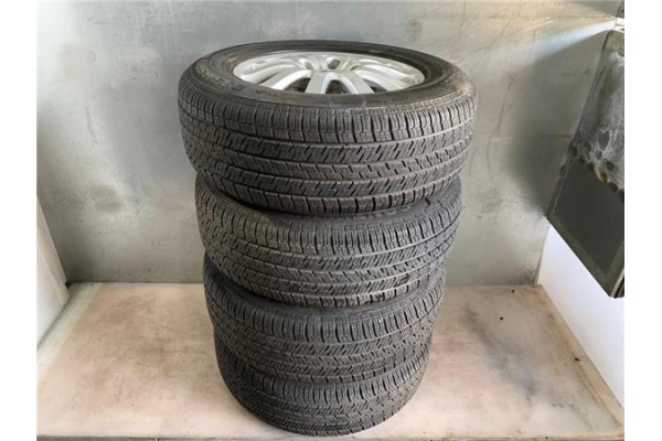 Recambio de juego llantas para porsche cayenne (tipo 9pa) 4.5 s referencia OEM IAM 7L5601025P 7.5Jx17ET53 