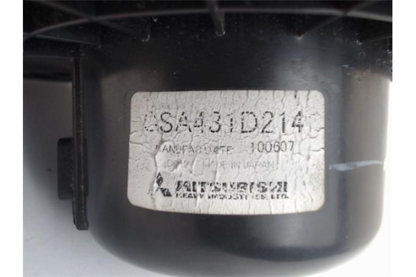 Recambio de motor calefaccion para mitsubishi asx (ga0w) 1.6 challenge 2wd referencia OEM IAM 0SA431D214  