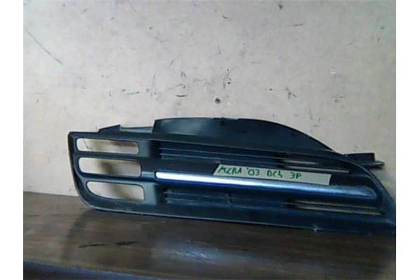 Recambio de rejilla capo para nissan micra (k12e) 1.2 line up referencia OEM IAM   