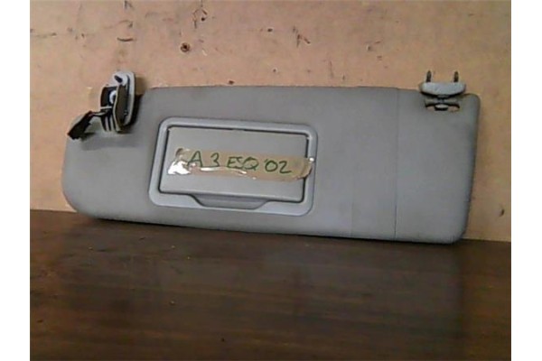 Recambio de parasol izquierdo para audi a3 (8l) 1.8 t ambiente (132kw) referencia OEM IAM    Recambio de parasol izquierdo para audi a3 (8l) 1.8 t ambiente (132kw) referencia OEM IAM