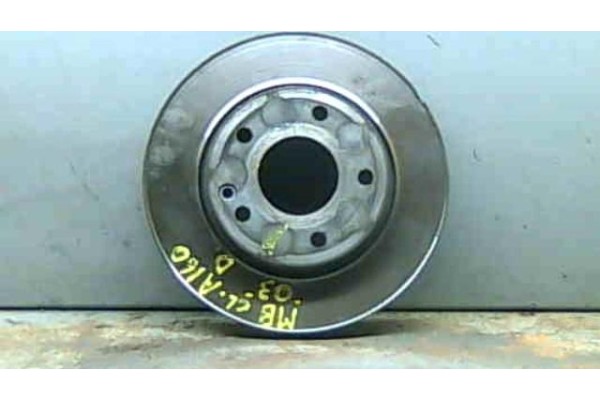 Recambio de disco freno delantero para mercedes-benz clase a (bm 168)(1997) 1.6 160 (168.033) [1,6 ltr. - 75 kw cat] referencia 