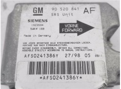 Recambio de centralita airbag para opel astra g berlina 1.6 16v referencia OEM IAM 90520841AF 5WK4168 