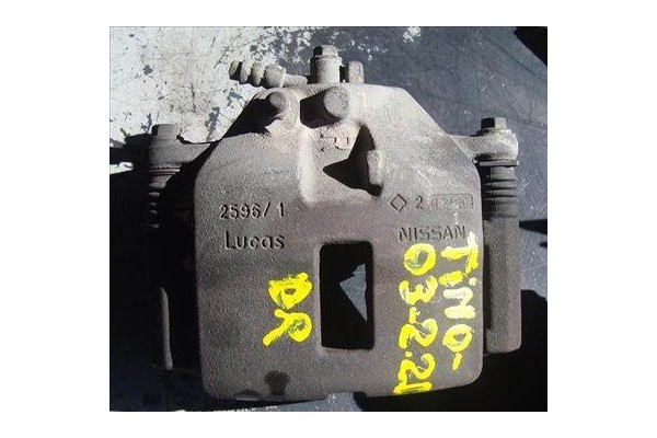 Recambio de pinza freno delantero derecha para nissan almera tino (v10m)(2000) 2.2 di referencia OEM IAM  2596/1 