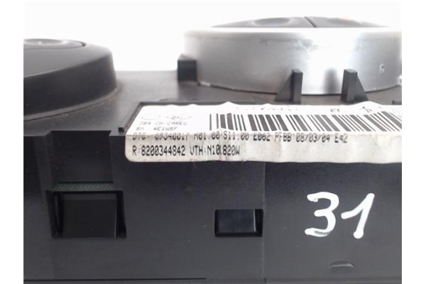 Recambio de mandos climatizador para renault scenic ii (jm) referencia OEM IAM (8200344842) (69340017) 