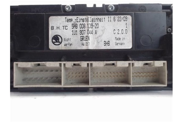 Recambio de mandos climatizador para skoda octavia berlina (1u2) referencia OEM IAM (1U1907044A) (5HB008139-20) 