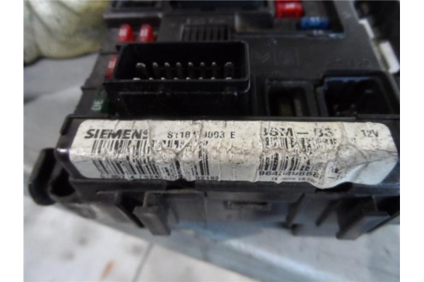 Recambio de centralita para citroen c3 1.4 i referencia OEM IAM 9643498880 8118470003e 