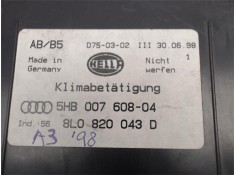 Recambio de mandos climatizador para audi a3 (8l) referencia OEM IAM 8L0820043D 5HB007608-04 