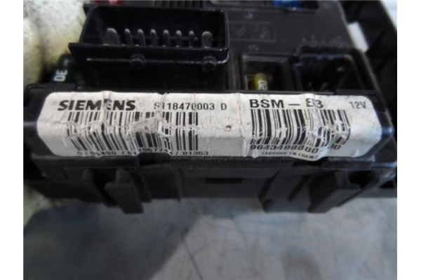 Recambio de centralita para citroen c3 1.4 i referencia OEM IAM S118470003D 9343498880 