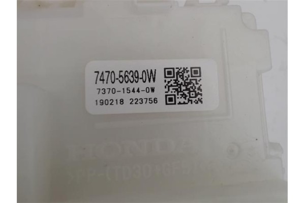 Recambio de caja fusibles/rele para honda jazz (gk) 1.3 comfort referencia OEM IAM 747056390W  