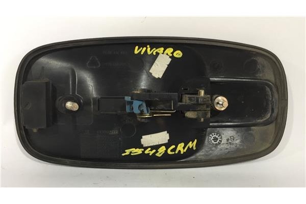 Recambio de maneta exterior trasero derecha para opel vivaro 1.9 combi 2.7t corto referencia OEM IAM 91168597 91168524 