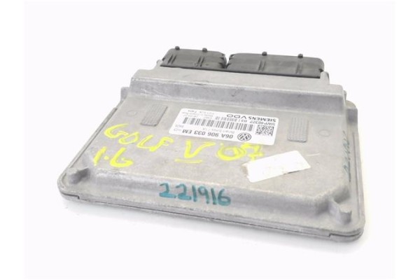 Recambio de centralita para volkswagen golf v (1k1) 1.6 referencia OEM IAM 06A906033EM 5WP40322 