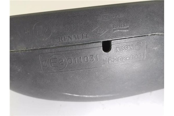 Recambio de retrovisor izquierdo para nissan micra (k12e) 1.5 dci referencia OEM IAM E2011031  