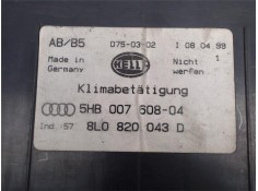 Recambio de mandos climatizador para audi a3 (8l) referencia OEM IAM (8L0820043D) (5HB007608-04) 