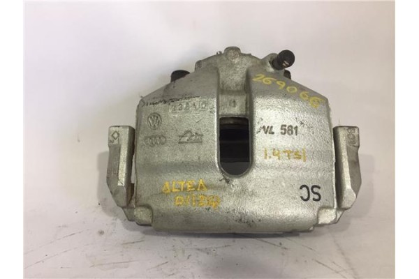 Recambio de pinza freno delantero izquierda para seat altea (5p1) 1.4 tsi referencia OEM IAM 1K0615123D  