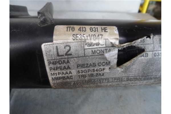 Recambio de amortiguador delantero izquierdo para seat altea (5p1) 1.4 tsi referencia OEM IAM 1T0413031HE  