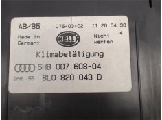 Recambio de mandos climatizador para audi a3 (8l) referencia OEM IAM 8L0820043D 5HB007608-04 