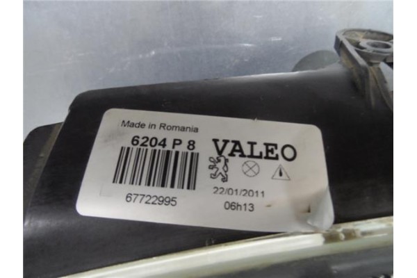 Recambio de faro delantero izquierdo para peugeot partner (s1)(2002) 1.9 familiar [1,9 ltr. - 51 kw diesel] referencia OEM IAM  