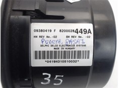 Recambio de mandos climatizador para renault espace iv (jk0) referencia OEM IAM 8200028449A 8200367334/09380419F 