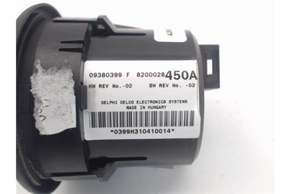 Recambio de mandos climatizador para renault espace iv (jk0) referencia OEM IAM 8200028450A 09380399F 