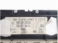 Recambio de mandos climatizador para skoda superb (3u4) referencia OEM IAM (3U0907044A) (5HB008139-22) 