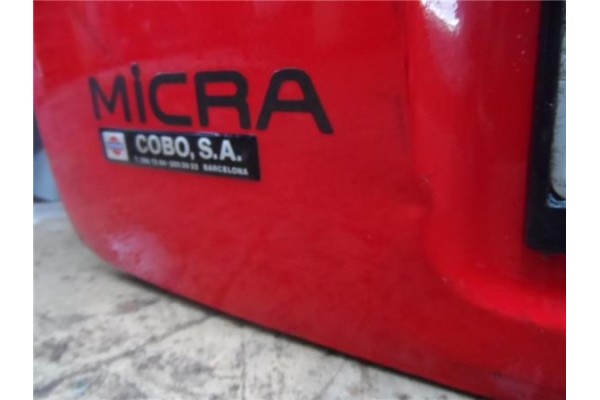 Recambio de porton trasero para nissan micra (k11) referencia OEM IAM   