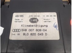 Recambio de mandos climatizador para audi a3 (8l) referencia OEM IAM 8L0820043D 5HB007608-04 