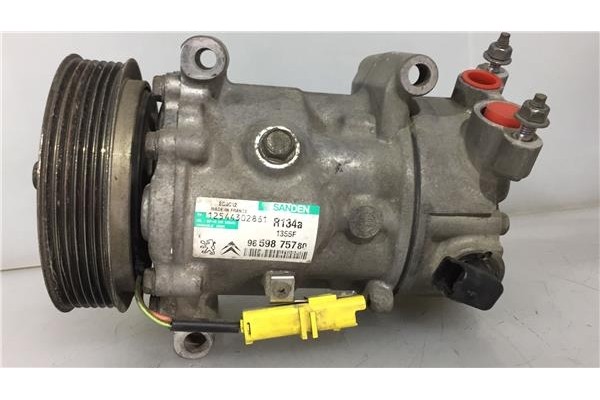 Recambio de compresor aire acond. para peugeot 207 1.4 confort referencia OEM IAM 9659875780 1355F 6453ZC , PEUGEOT | 9651910980