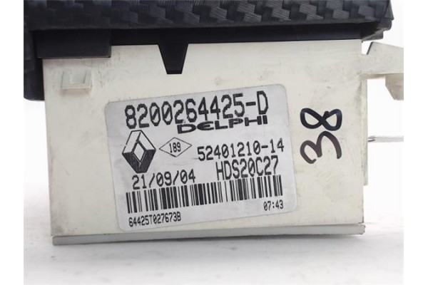 Recambio de mandos climatizador para renault laguna ii (bg0) referencia OEM IAM (8200264425D) (52501210-14) 