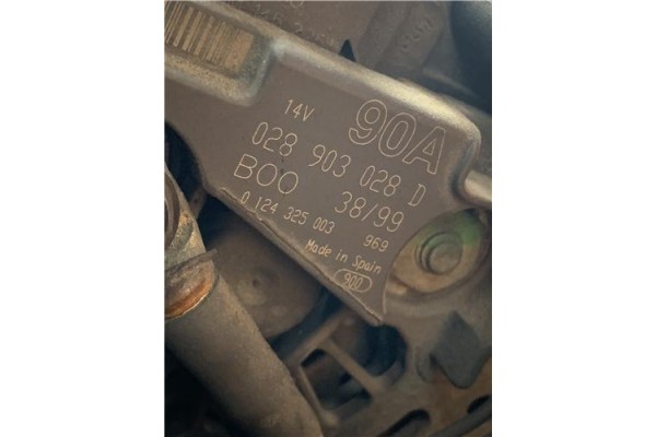 Recambio de alternador para seat toledo (1m2) 1.6 referencia OEM IAM 028903028D 124325003 