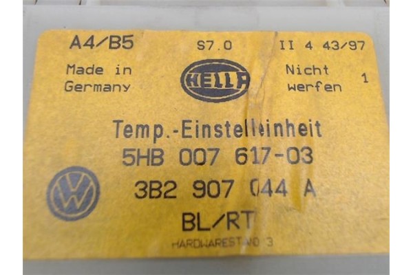 Recambio de mandos climatizador para volkswagen passat berlina (3b2) referencia OEM IAM 3B2907044A 5HB007617-03 