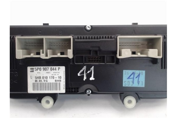 Recambio de mandos climatizador para seat altea (5p1) referencia OEM IAM (5P0907044P) (5HB010170-10) 