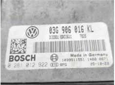 Recambio de centralita para seat altea (5p1) 1.9 tdi referencia OEM IAM 03G906016KL 0281012922 
