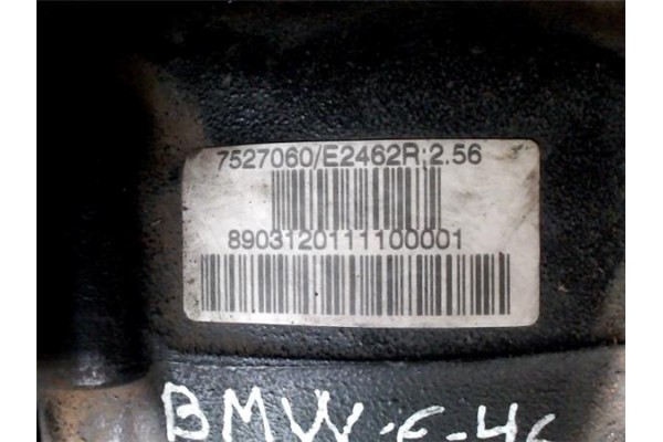 Recambio de grupo diferencial trasero para bmw serie 3 compacto (e46) 2.0 320td referencia OEM IAM 7527060 1214822J 