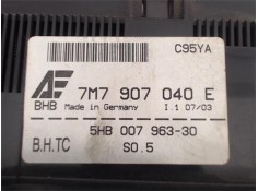 Recambio de mandos climatizador para seat alhambra (7v9) referencia OEM IAM (7M7907040E) (5HB007963-30) 