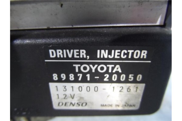 Recambio de centralita para toyota corolla verso (e12) 2.0 d4d referencia OEM IAM 8987120050 1310001261 
