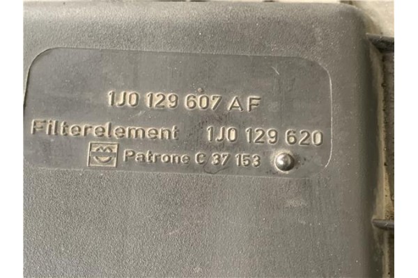 Recambio de carcasa filtro aire para seat toledo (1m2) 1.6 referencia OEM IAM 1J0129607AF 1J0129620 