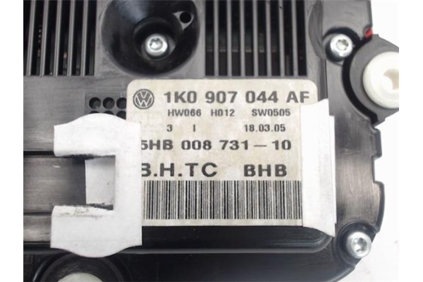 Recambio de mandos climatizador para volkswagen golf v (1k1) referencia OEM IAM 1K0907044AF/HW066 5HB00873110/SW0505 