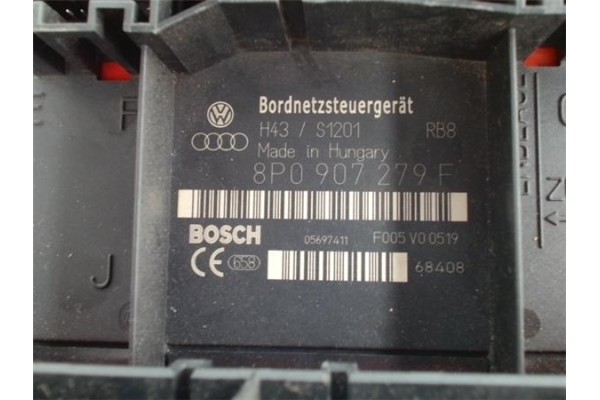 Recambio de caja fusibles/rele para audi a3 (8p)(2003) 2.0 tdi ambiente (dpf) (125kw) [2,0 ltr. - 125 kw 16v tdi] referencia OEM