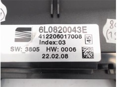 Recambio de mandos climatizador para seat ibiza (6l1) referencia OEM IAM (6L0820043E) (412206017008) 