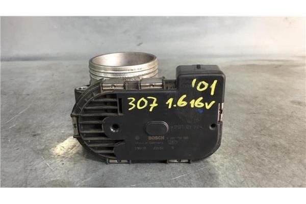 Recambio de caja mariposa aire para peugeot 307 (3a/c) 1.6 16v referencia OEM IAM  0280750085 