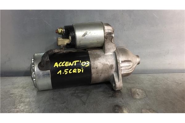 Recambio de motor arranque para hyundai accent (lc)(2000) 1.5 crdi referencia OEM IAM TM000A31201 S3121 3610027510 , HYUNDAI