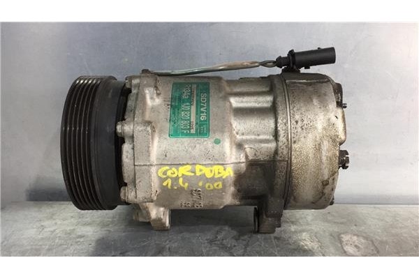 Recambio de compresor aire acond. para seat cordoba berlina (6k2)(08.1999 ) 1.4 referencia OEM IAM 1J0820803F SD7V161215 1J08208