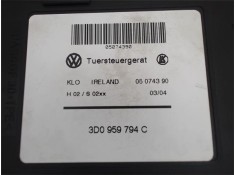 Recambio de motor elevalunas trasero derecho para volkswagen touareg (7la) 5.0 tdi v10 referencia OEM IAM 3D0959794C  