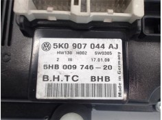 Recambio de mandos climatizador para volkswagen golf vi (5k1) referencia OEM IAM 5K0907044AJ/HW130 5HB009746-20/SW0305 