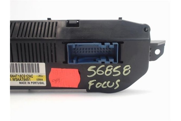 Recambio de mandos climatizador para ford focus ii (da_) 1.6 tdci referencia OEM IAM 6N4T18C612AC W5AA78491 