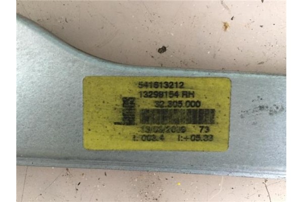 Recambio de elevalunas electrico delantero derecho para opel corsa d (2006) 1.0 catch me [1,0 ltr. - 44 kw 12v cat (z 10 xep / l