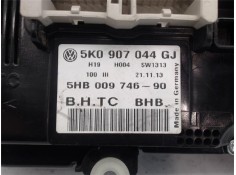Recambio de mandos climatizador para volkswagen caddy (2c) referencia OEM IAM 5K0907044GJ/SW1313 5HB009746-90 