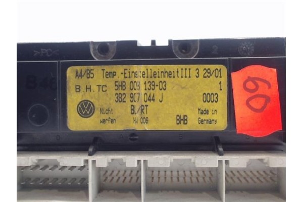Recambio de mandos climatizador para volkswagen passat berlina (3b3) referencia OEM IAM 3B2907044J 5HB008139-03 