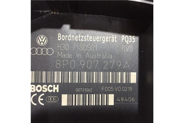 Recambio de caja fusibles/rele para audi a3 (8p)(2003) 1.9 tdi ambiente [1,9 ltr. - 77 kw tdi] referencia OEM IAM 8P0907279A F00