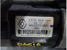 Recambio de motor arranque para dacia logan 1 1.5 ambiance referencia OEM IAM 8200306595 M000T87881 233003329R , DACIA | 2330033